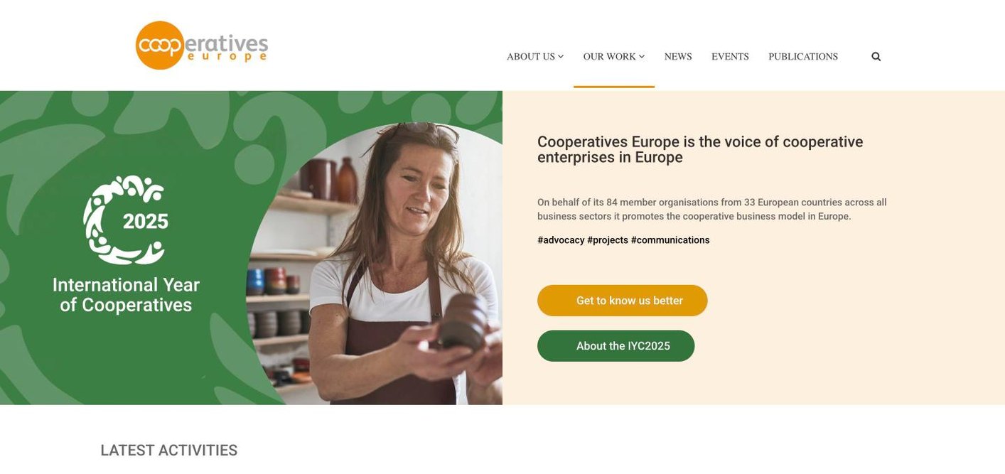 Cooperatives Europe website rebuild